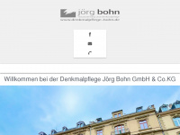 denkmalpflege-bohn.de Webseite Vorschau