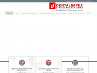 dentalimpex.at Webseite Vorschau
