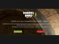 dimpfl-bier.de Webseite Vorschau