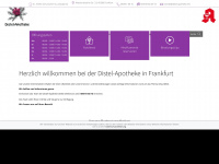 distel-apotheke.info Webseite Vorschau