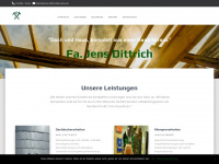 dittrich-dach.de Webseite Vorschau
