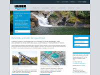 huber-technology.cl Webseite Vorschau
