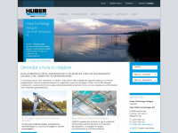 huber-technology.hu Webseite Vorschau