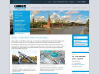 huber-technology.ru Webseite Vorschau