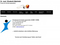 malzfeldt.de Webseite Vorschau