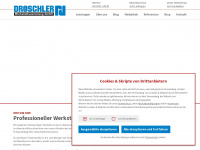 droeschler.de Webseite Vorschau
