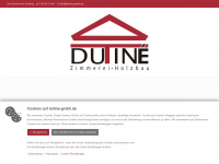 dutine-gmbh.de Webseite Vorschau