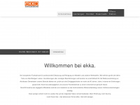 ekka.de Webseite Vorschau