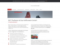 ekt-thalheim-gmbh.de Webseite Vorschau
