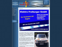 elektro-freiburger.de Webseite Vorschau
