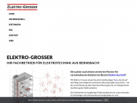 elektro-grosser.de Webseite Vorschau