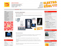 elektro-koehl.de Webseite Vorschau