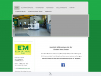 elektro-merz.com Webseite Vorschau