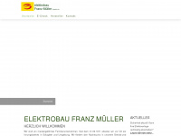 elektrobau-franz-mueller.de Webseite Vorschau