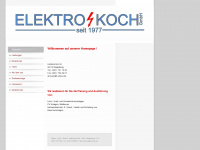 elektrokoch-md.de Webseite Vorschau