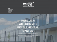 elemental-system.de Webseite Vorschau