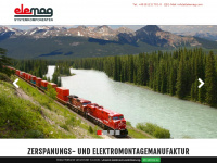 elemag.com Webseite Vorschau