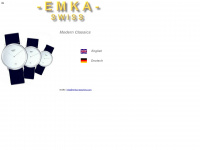 emka-uhren.de Webseite Vorschau