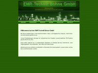 emr-technik.de Webseite Vorschau