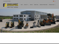 engelhardt-baumaschinen.com Webseite Vorschau