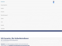 sjs-security.com Webseite Vorschau