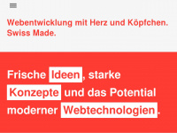 zephir.ch Webseite Vorschau