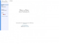 rau-rau.com Webseite Vorschau