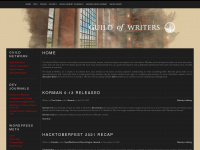 guildofwriters.org Webseite Vorschau