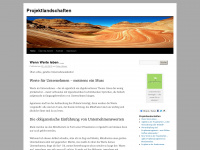 projektlandschaften.de Webseite Vorschau