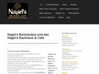 nagels-backstube.de Webseite Vorschau