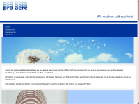 passivrauchen.ch Webseite Vorschau