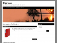 silberhaare.ch Webseite Vorschau