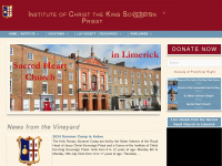 institute-christ-king.ie Webseite Vorschau