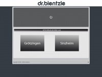 drbientzle.de Webseite Vorschau
