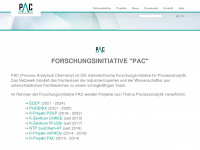 k-pac.at Webseite Vorschau