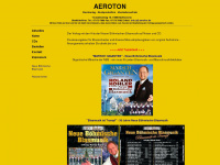 aeroton.de Webseite Vorschau