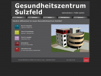 gesundheitszentrum-sulzfeld.de Webseite Vorschau