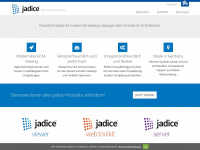 jadice.com Webseite Vorschau