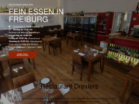 drexlers-restaurant.de Webseite Vorschau