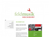 feldmusikhochdorf.ch Webseite Vorschau