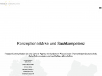 proesler.com Webseite Vorschau