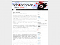 schoschovic.wordpress.com Webseite Vorschau