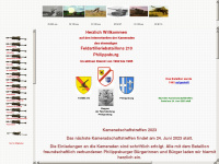 feldartilleriebataillon210.de Webseite Vorschau