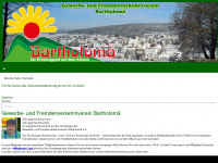 gfv-bartholomae.de Webseite Vorschau
