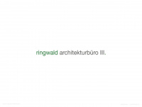 ringwald-architekturbuero.de Webseite Vorschau