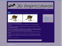 3d-impressionen.de Webseite Vorschau