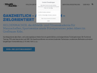 heldenmacher.de Webseite Vorschau