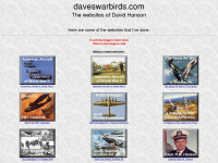 daveswarbirds.com Webseite Vorschau