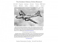 aviation-history.com Webseite Vorschau
