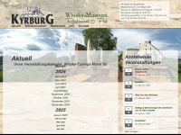 kyrburg.de Webseite Vorschau